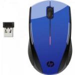 Mouse sem Fio USB 1600 DPI X3000 Azul/Preto HP Mouse sem Fio USB 1600 DPI X3000 Azul/Preto HP