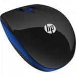 Mouse sem Fio USB 1200 DPI Z3600 Preto/Azul HP Mouse sem Fio USB 1200 DPI Z3600 Preto/Azul HP