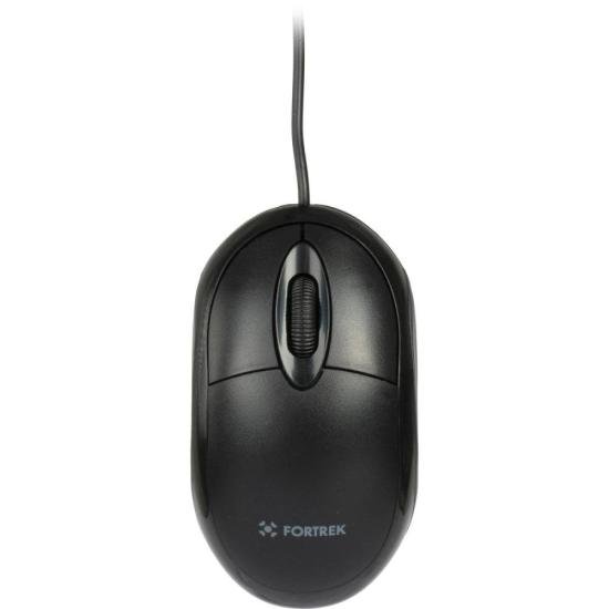 Mouse USB 800 DPI OML-101 Preto FORTREK Mouse USB 800 DPI OML-101 Preto FORTREK