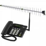 Kit Telefone Celular Fixo PROKS-5400 Preto PROELETRONIC