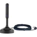 Antena Digital com Cabo 1,5m VHF/UHF/FM/HDTV DTV-100 AQUARIO