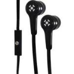 Fone de Ouvido com Microfone EML-101 Preto FORTREK Fone de Ouvido com Microfone EML-101 Preto FORTREK