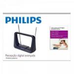 Antena Digital Interna HDTV/UHF/VHF/FM SDV1126X/55 Preta PHILIPS Antena Digital Interna HDTV/UHF/VHF/FM SDV1126X/55 Preta PHILIPS
