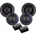 Kit Alto Falante + Tweeter + Crossover 2 Vias 6" 70W RMS 4 Ohms Multi System 62V4A JBL