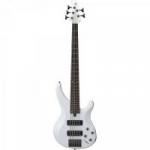 Contrabaixo 5 Cordas Ativo Captadores Cerâmicos TRBX305 Branco YAMAHA Contrabaixo 5 Cordas Ativo Captadores Cerâmicos TRBX305 Branco YAMAHA