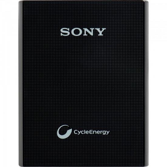 Carregador Portátil USB 3000mAh CP-E3/BC Preto SONY Carregador Portátil USB 3000mAh CP-E3/BC Preto SONY