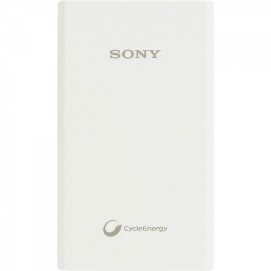 Carregador Portátil USB 5800mAh CP-E6/WC Branco SONY Carregador Portátil USB 5800mAh CP-E6/WC Branco SONY
