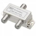 Divisor Splinter Blindado 1x2 50~2400MHz Cromado MXT