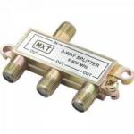Divisor Splinter Blindado 1x3 50~900MHz Cromado MXT