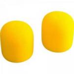 Espuma Protetora Para Microfone SM58 Amarelo MXT Espuma Protetora Para Microfone SM58 Amarelo MXT