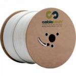 Coaxial RGE 59 67% Branco Bobina 305m CABLETECH Coaxial RGE 59 67% Branco Bobina 305m CABLETECH
