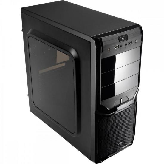 Gabinete Gamer Mid Tower V3X WINDOW Preto AEROCOOL Gabinete Gamer Mid Tower V3X WINDOW Preto AEROCOOL