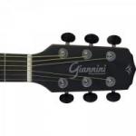 Violão Eletroacústico Dreadnought Folk Cutaway Aço GF-1D CEQ Zebra GIANNINI Violão Eletroacústico Dreadnought Folk Cutaway Aço GF-1D CEQ Zebra GIANNINI