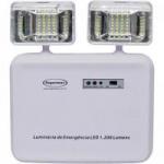 Iluminação de Emergência Bivolt LED 1200 Branca SEGURIMAX Iluminação de Emergência Bivolt LED 1200 Branca SEGURIMAX