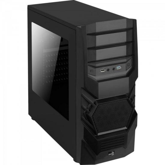 Gabinete Gamer Mid Tower 3.0 CYCLOPS ADVANCE Preto AEROCOOL Gabinete Gamer Mid Tower 3.0 CYCLOPS ADVANCE Preto AEROCOOL