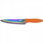 Faca em Aço Inox Revestida em Titânio CHEF 8" Laranja YUZE Faca em Aço Inox Revestida em Titânio CHEF 8" Laranja YUZE