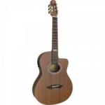 Violão Eletroacústico Flat Cutaway Nylon GNF-3 Walnut Satin GIANNINI