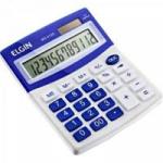 Calculadora De Mesa 12 Digitos MV 4125 Azul ELGIN Calculadora De Mesa 12 Digitos MV 4125 Azul ELGIN