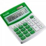 Calculadora De Mesa 12 Digitos MV 4126 Verde ELGIN Calculadora De Mesa 12 Digitos MV 4126 Verde ELGIN