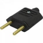 Plugue 2P 10A Preto MARGIRIUS