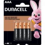 Pilha AAA Palito 1,5V MN2400 Cartela DURACELL