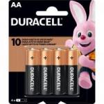 Pilha AA/4 1,5V MN1500 DURACELL Pilha AA/4 1,5V MN1500 DURACELL