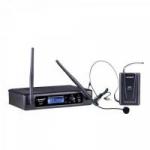 Microfone Auricular Headset Sem Fio KRU210H Preto KARSECT Microfone Auricular Headset Sem Fio KRU210H Preto KARSECT