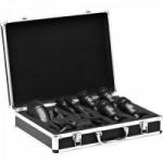 Kit De Microfones Para Bateria DRUM SET SENSSION Preto AKG Kit De Microfones Para Bateria DRUM SET SENSSION Preto AKG