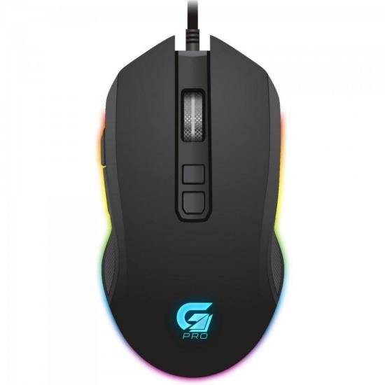 Mouse Gamer PRO M3 RGB Preto FORTREK Mouse Gamer PRO M3 RGB Preto FORTREK