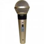 Microfone Profissional Com Fio Cardióide SM58 P4 Champanhe LESON