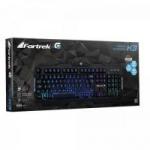 Teclado Gamer Pro K3 RGB Preto FORTREK Teclado Gamer Pro K3 RGB Preto FORTREK
