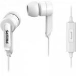 Fone de Ouvido c/ Microfone SHE1405WT/94 Branco PHILIPS