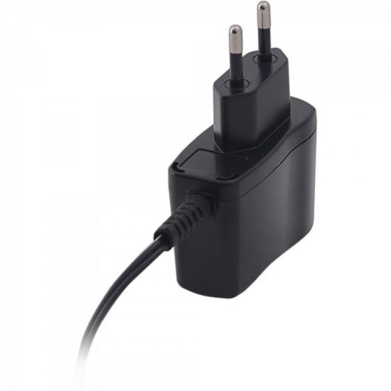 Fonte Chaveada 9v DC 500mA P4 C- FCTP905I Preto HAYONIK Fonte Chaveada 9v DC 500mA P4 C- FCTP905I Preto HAYONIK