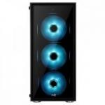 Gabinete Mid Tower ATX QUARTZ RGB Preto AEROCOOL Gabinete Mid Tower ATX QUARTZ RGB Preto AEROCOOL