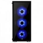 Gabinete Mid Tower ATX QUARTZ RGB Preto AEROCOOL Gabinete Mid Tower ATX QUARTZ RGB Preto AEROCOOL