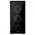 Gabinete Mid Tower ATX QUARTZ RGB Preto AEROCOOL Gabinete Mid Tower ATX QUARTZ RGB Preto AEROCOOL