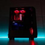 Gabinete Mid Tower c/ LED RGB P7-C0 Preto AEROCOOL Gabinete Mid Tower c/ LED RGB P7-C0 Preto AEROCOOL