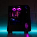 Gabinete Mid Tower c/ LED RGB P7-C0 Preto AEROCOOL Gabinete Mid Tower c/ LED RGB P7-C0 Preto AEROCOOL