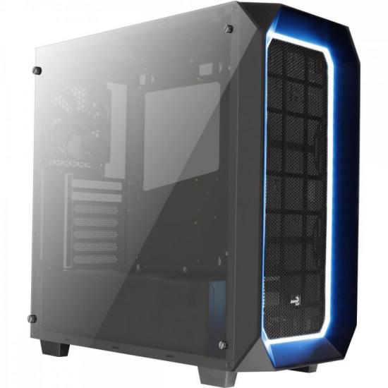 Gabinete Mid Tower c/ LED RGB P7-C0 Preto AEROCOOL Gabinete Mid Tower c/ LED RGB P7-C0 Preto AEROCOOL
