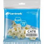 Tomada Keystone RJ45 Fêmea CAT5E KS112 FORTREK Tomada Keystone RJ45 Fêmea CAT5E KS112 FORTREK
