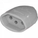 Tomada 2P+T 20A 250V Cinza DANEVA Tomada 2P+T 20A 250V Cinza DANEVA