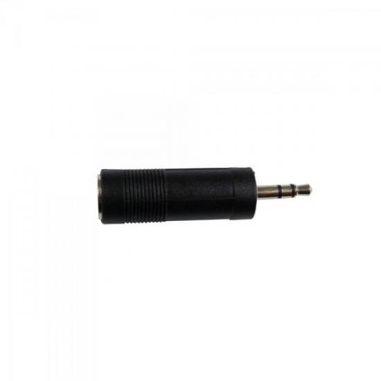 Adaptador P10 Stereo x P2 Stereo Niquelado GENÉRICO Adaptador P10 Stereo x P2 Stereo Niquelado GENÉRICO