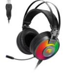 Headset Gamer RGB G Pro H3+ 7.1 Cinza FORTREK Headset Gamer RGB G Pro H3+ 7.1 Cinza FORTREK