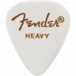 Palheta Celuloide 351 HEAVY Branco FENDER Palheta Celuloide 351 HEAVY Branco FENDER