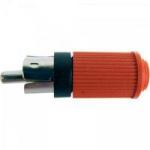 Plug RCA Macho 122 Vermelho EMETAL