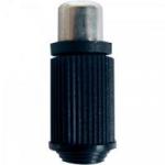 Plug RCA Fêmea Plástico Preto 63 EMETAL