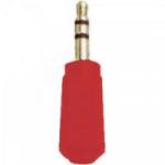 Plug P2 Stereo 104 Vermelho EMETAL