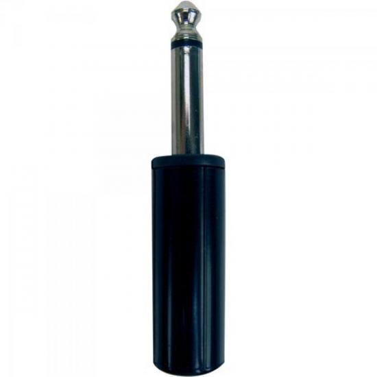 Plug Mono para Solda 93 Preto EMETAL Plug Mono para Solda 93 Preto EMETAL