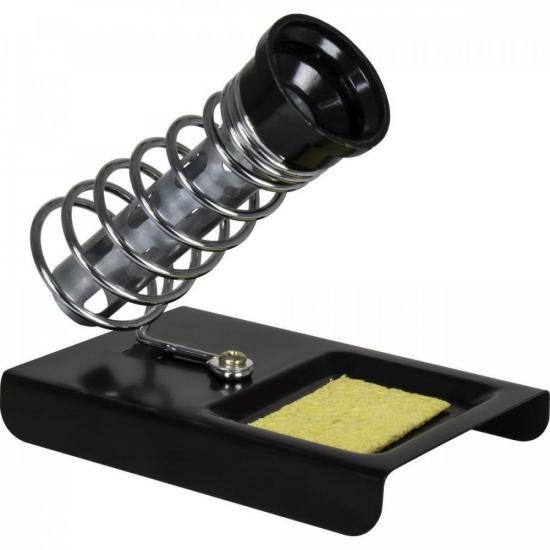 Suporte para Ferro de Solda com Mola e Esponja GENÉRICO Suporte para Ferro de Solda com Mola e Esponja GENÉRICO